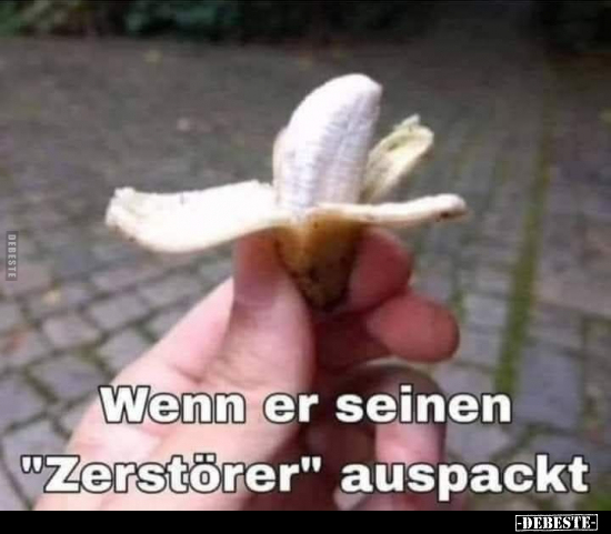 Wenn er seinen "Zerstörer" auspackt.. - Lustige Bilder | DEBESTE.de