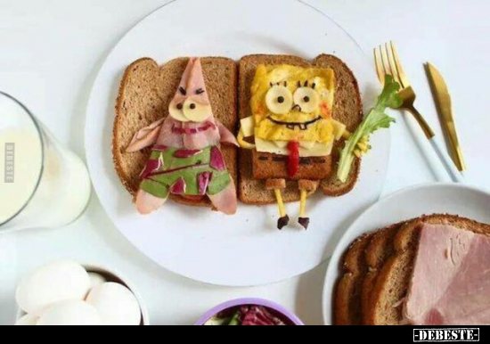 Sponge Bob, Frühstück, Cool