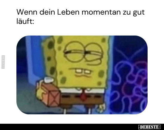 Wenn dein Leben momentan zu gut läuft.. - Lustige Bilder | DEBESTE.de