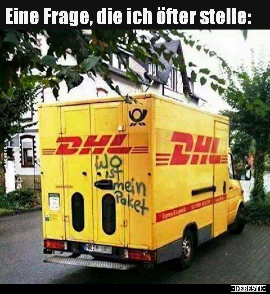 Eine Frage, die ich öfter stelle.