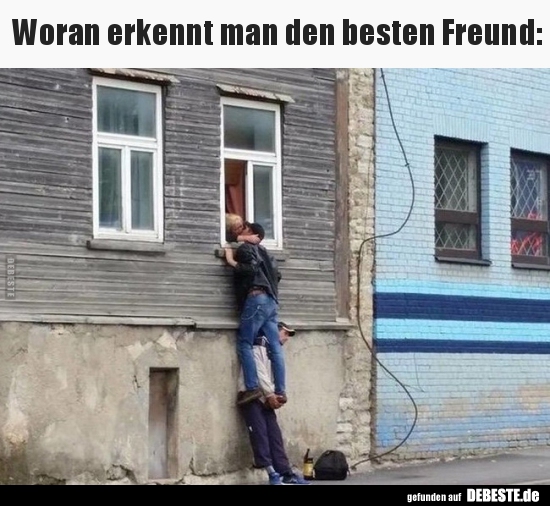 Woran erkennt man den besten Freund..