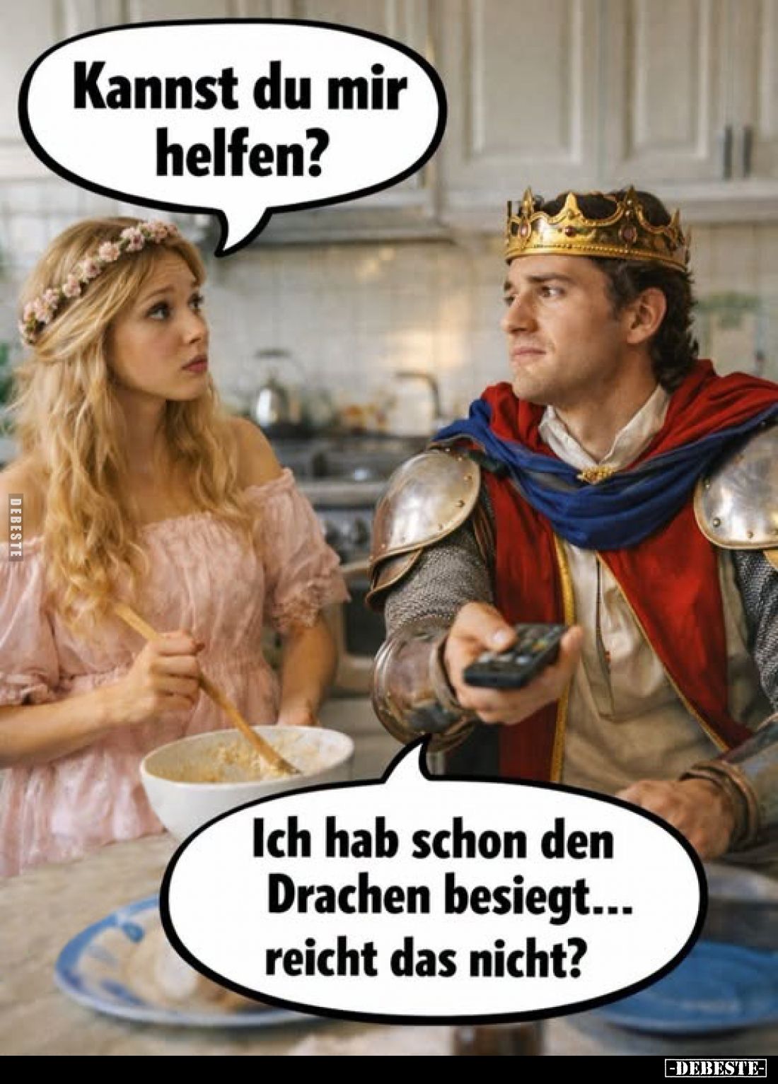 Kannst du mir helfen? Ich hab schon den Drachen besiegt.. - Lustige Bilder | DEBESTE.de