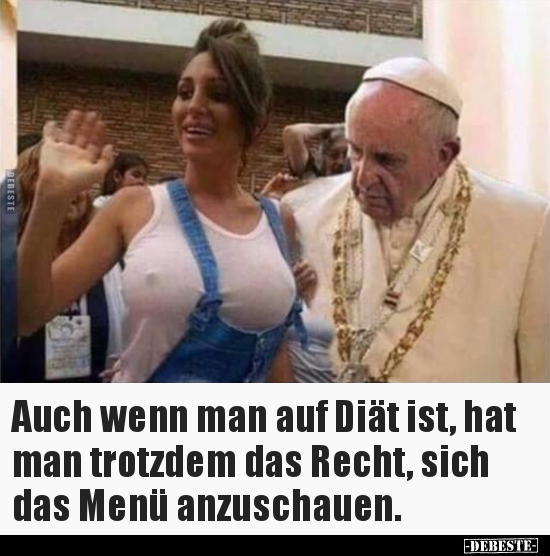 Auch wenn man auf Diät ist, hat man trotzdem das Recht.. - Lustige Bilder | DEBESTE.de