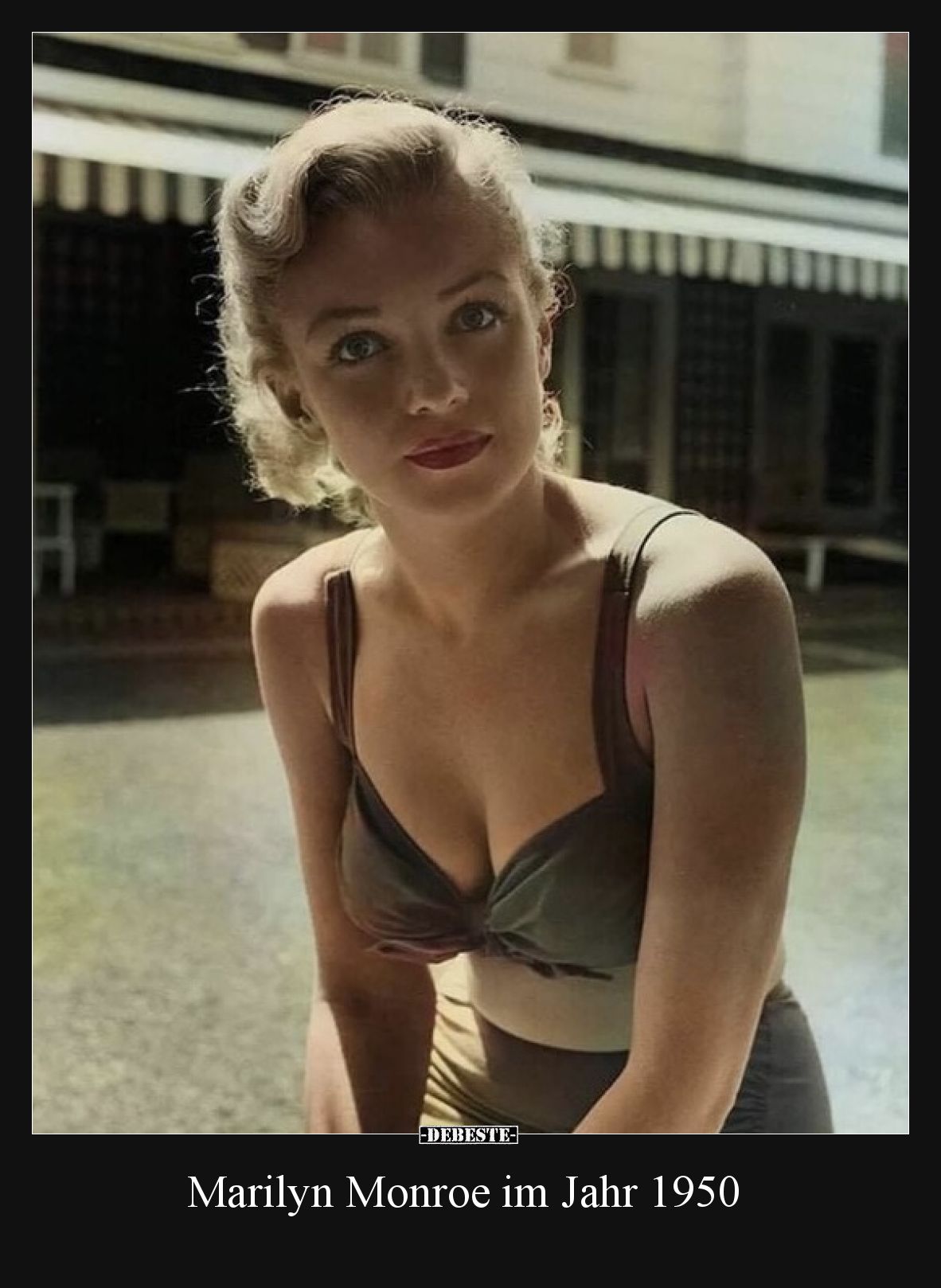 Marilyn Monroe im Jahr 1950