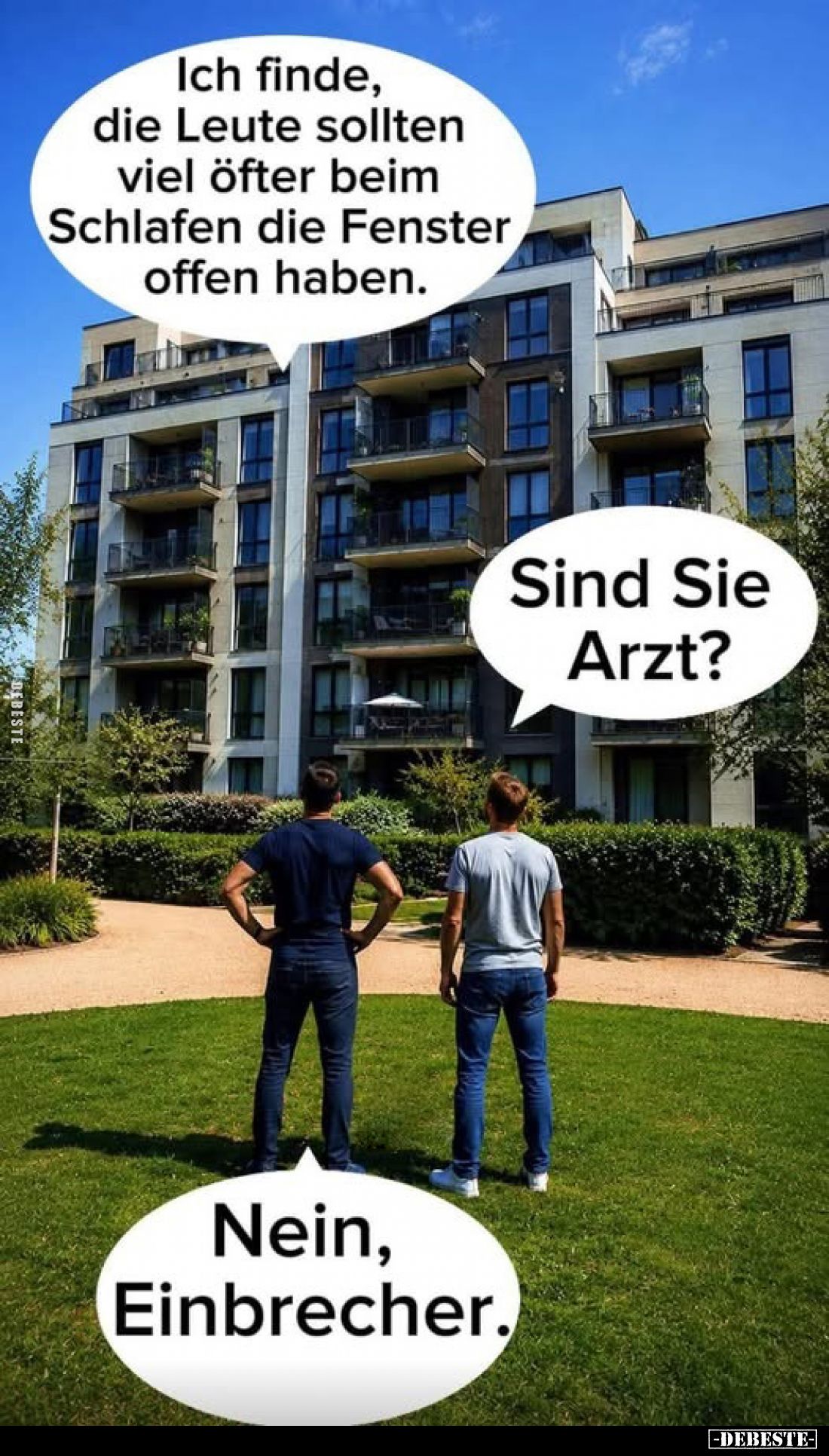 Ich finde, die Leute sollten viel öfter beim Schlafen die.. - Lustige Bilder | DEBESTE.de