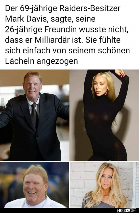 Der 69-jährige Raiders-Besitzer Mark Davis.. - Lustige Bilder | DEBESTE.de