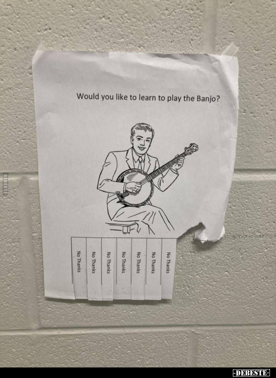 Would you like to learn to play the Banjo?
