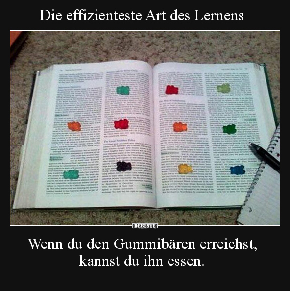 Die effizienteste Art des Lernens.. - Lustige Bilder | DEBESTE.de