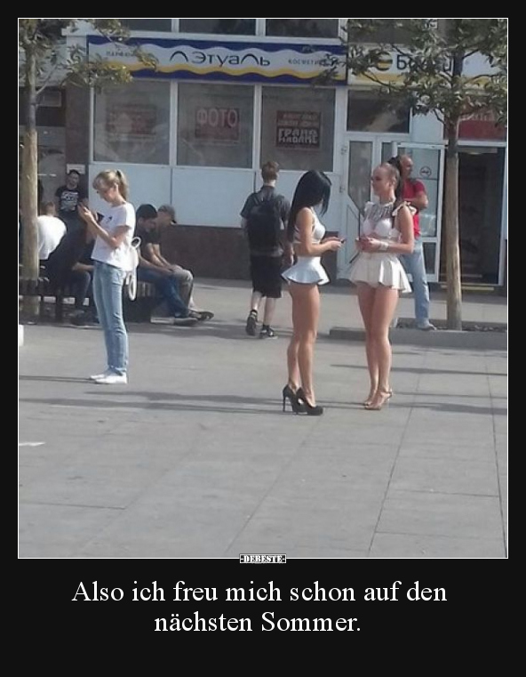 Also ich freu mich schon auf den nächsten Sommer...