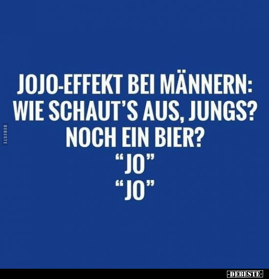 Jojo-Effekt bei Männern.. - Lustige Bilder | DEBESTE.de