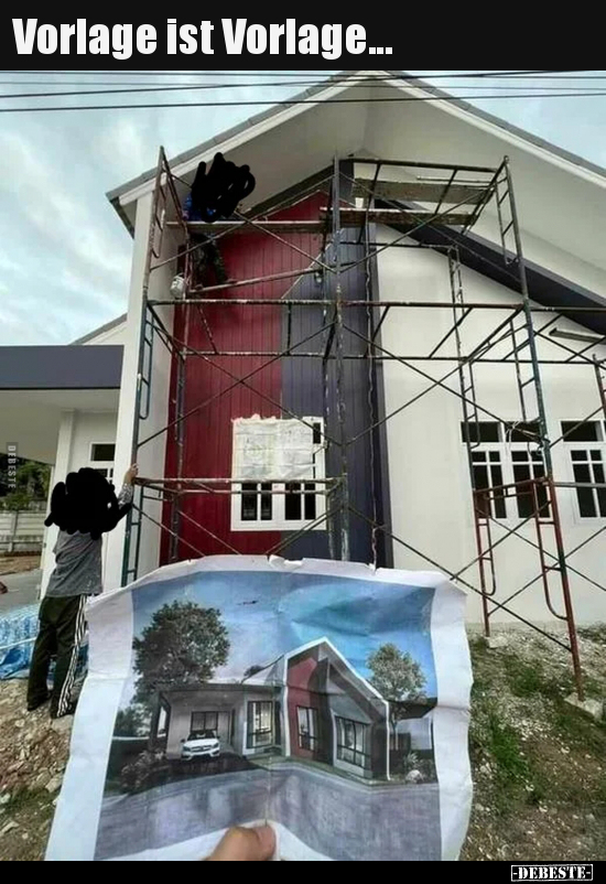 Vorlage ist Vorlage...