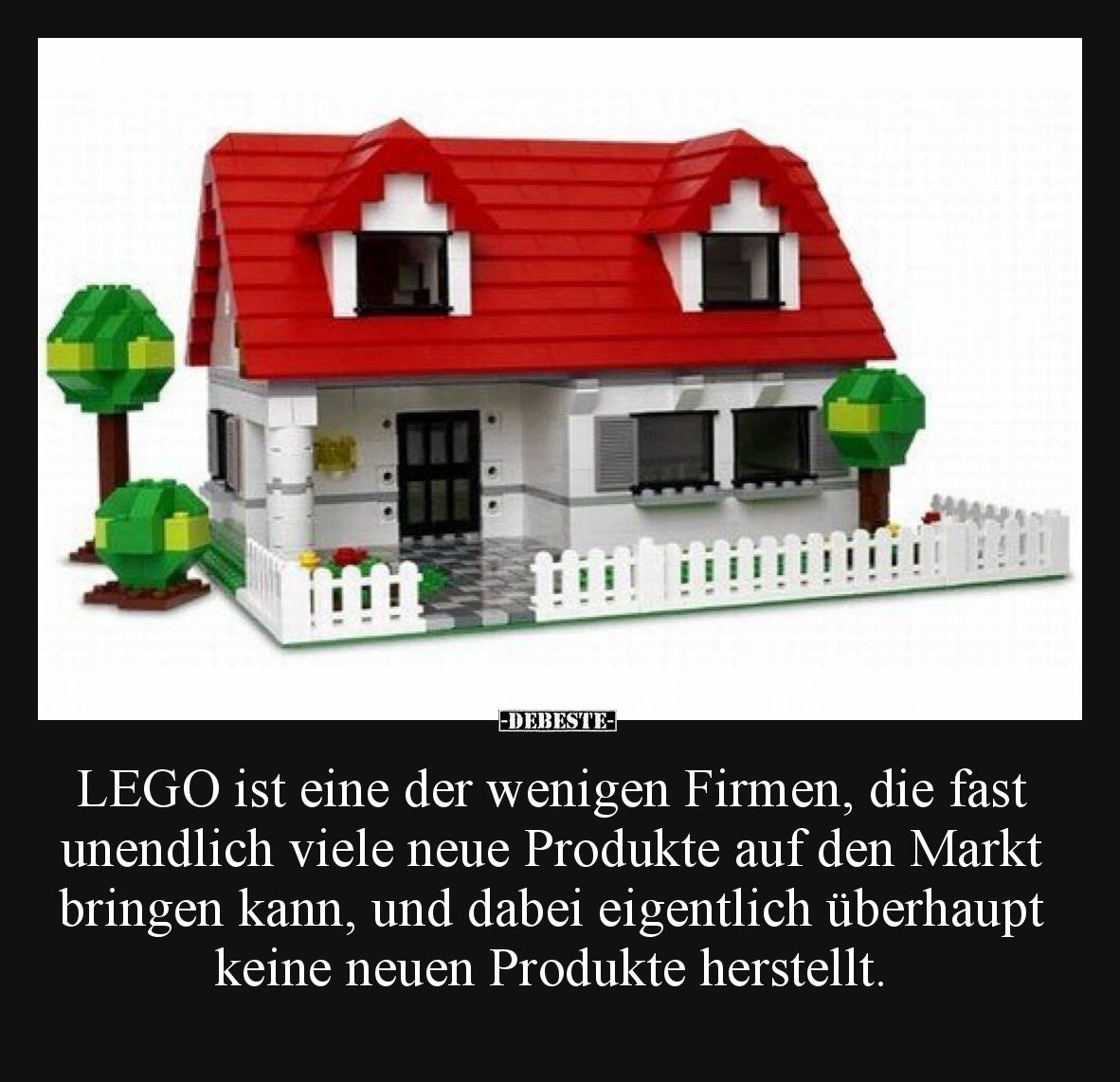 LEGO ist eine der wenigen Firmen, die fast unendlich viele.. - Lustige Bilder | DEBESTE.de