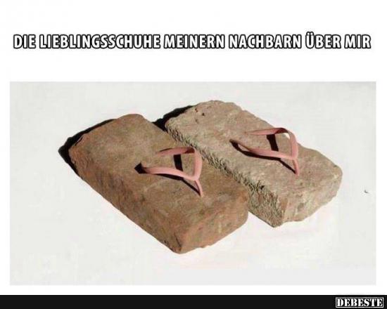 Die Lieblingsschuhe meinern Nachbarn..