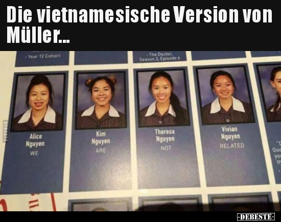 Die vietnamesische Version von Müller...