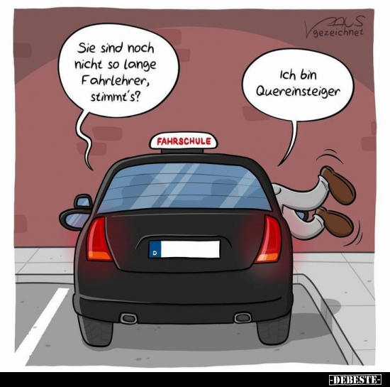 Fahrschule.. - Lustige Bilder | DEBESTE.de