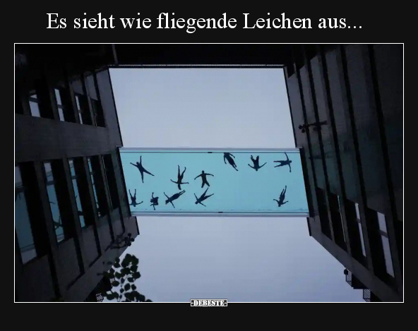 Es sieht wie fliegende Leichen aus... - Lustige Bilder | DEBESTE.de