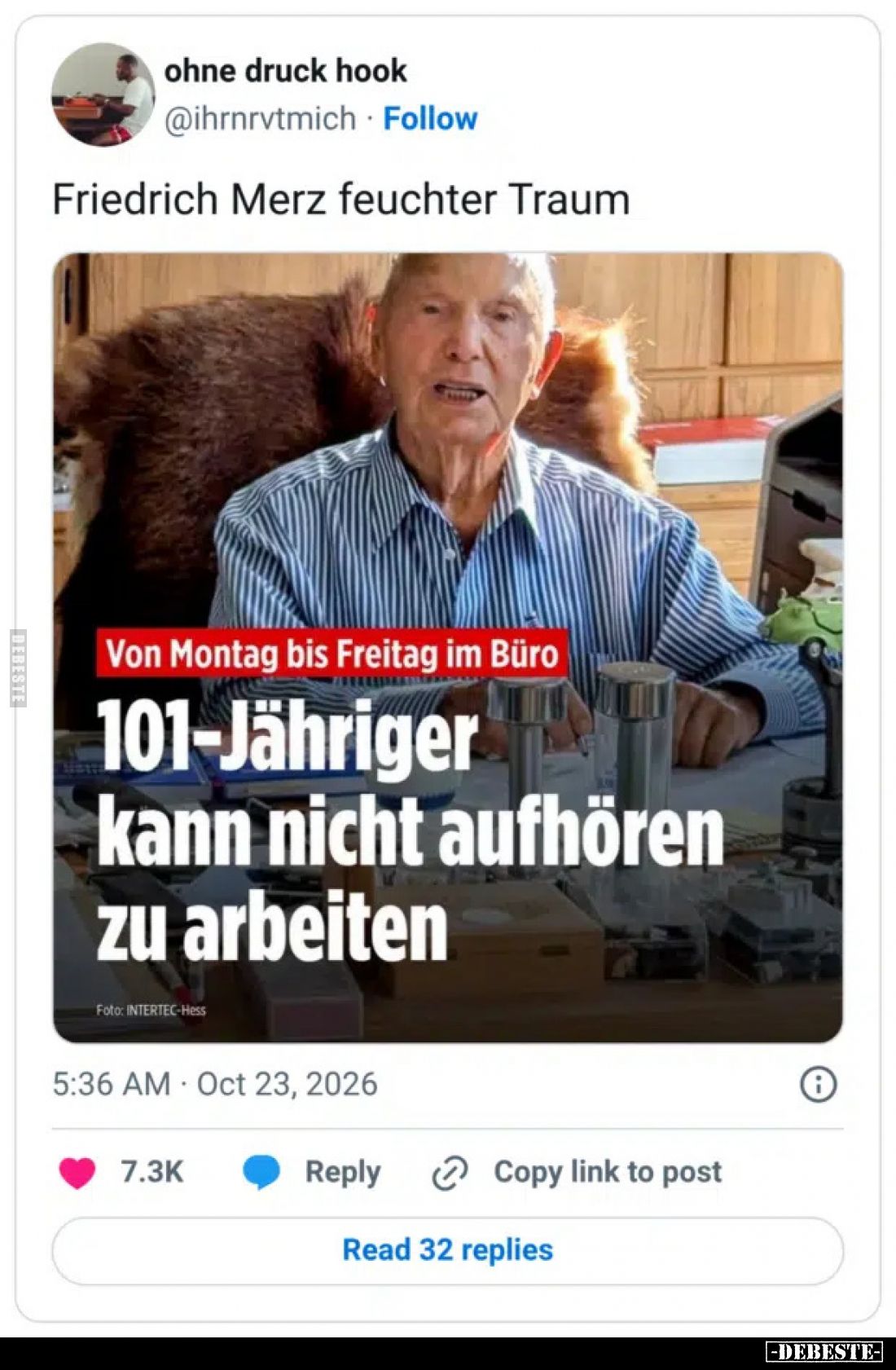 Friedrich Merz feuchter Traum..
