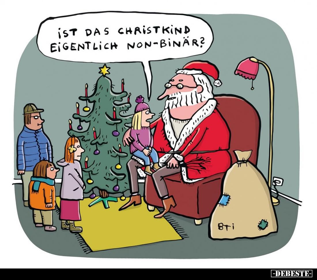Ist das Christkind eigentlich non-binär?.. - Lustige Bilder | DEBESTE.de