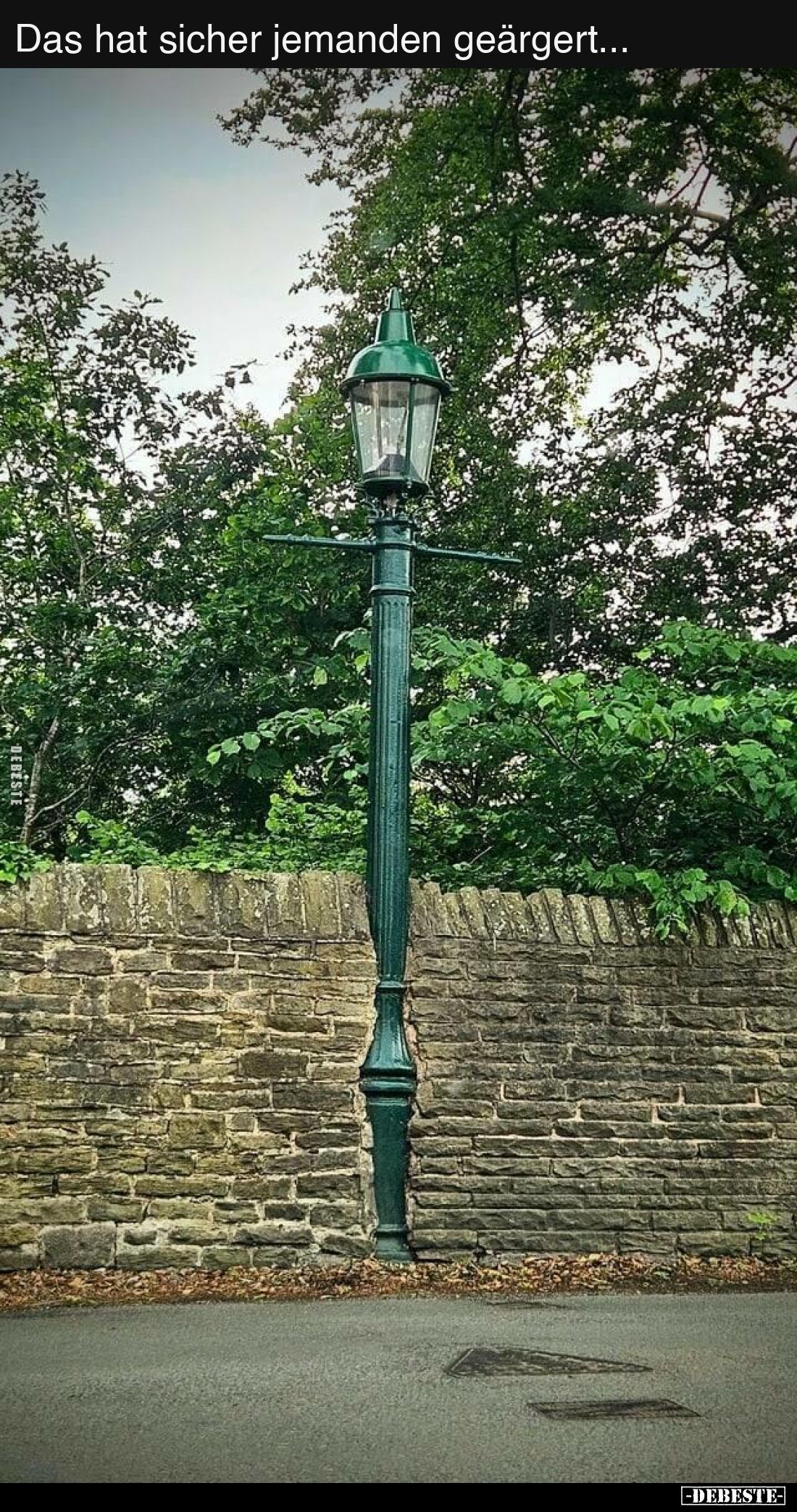 Das hat sicher jemanden geärgert...
