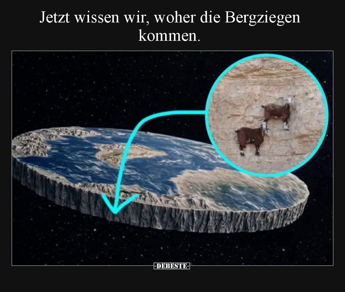 Jetzt wissen wir, woher die Bergziegen kommen.
