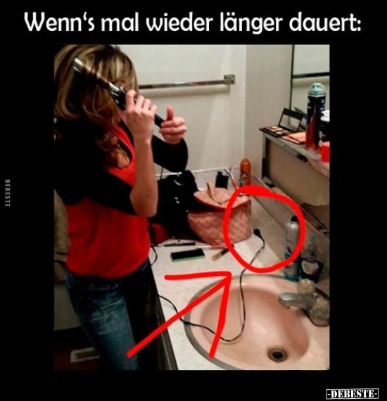 Wenn's mal wieder länger dauert: