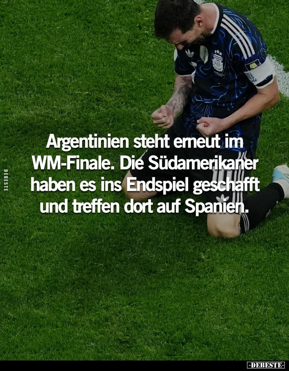 Argentinien steht erneut im WM-Finale. Die Südamerikaner haben es ins Endspiel geschafft Schafft und treffen dort auf Spanien...