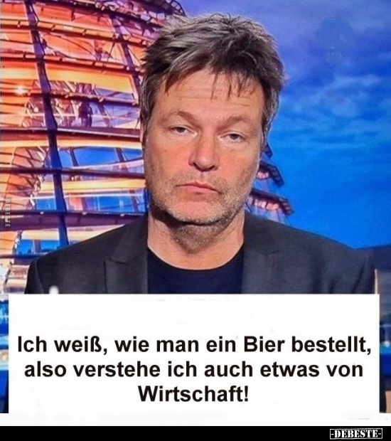 Ich weiß, wie man ein Bier bestellt, also verstehe ich auch.. - Lustige Bilder | DEBESTE.de