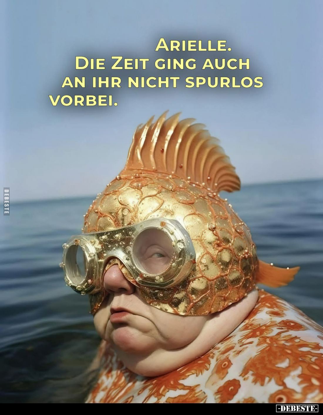 Arielle.
Die Zeit ging auch an ihr nicht spurlos vorbei.