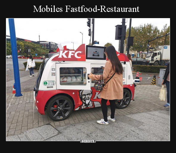 Mobiles Fastfood-Restaurant.. - Lustige Bilder | DEBESTE.de