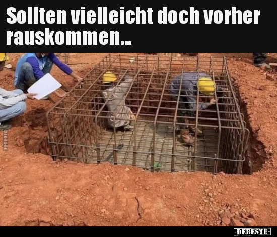 Sollten vielleicht doch vorher rauskommen...