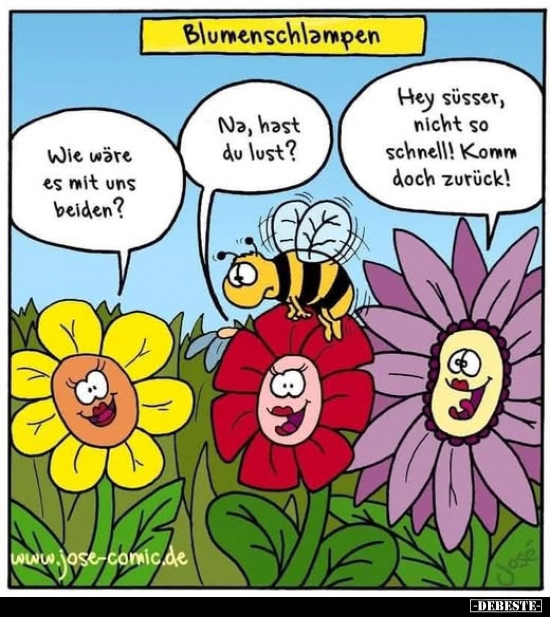 Wie wäre es mit uns beiden?
Na, hast du Lust?
Hey süsser, nicht so schnell! Komm doch zurück!