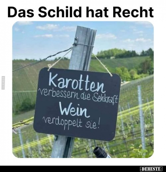 Das Schild hat Recht.. - Lustige Bilder | DEBESTE.de