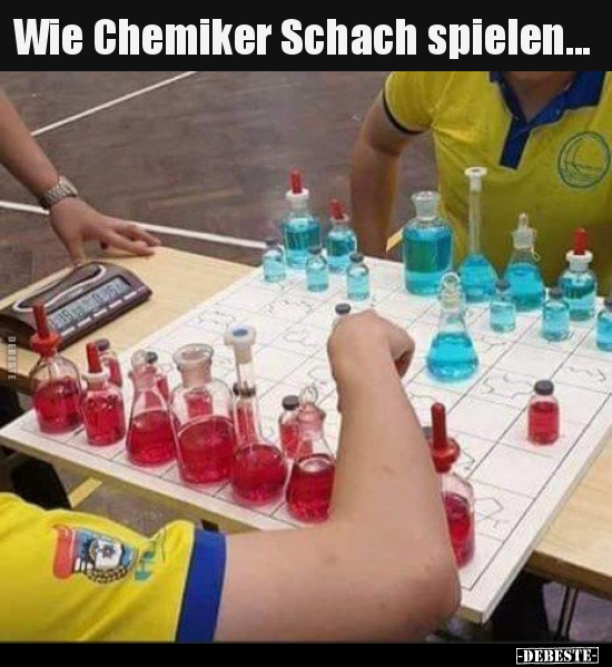 Wie Chemiker Schach spielen... - Lustige Bilder | DEBESTE.de