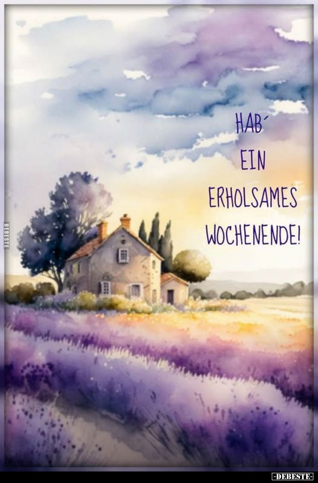 Hab' ein erholsames Wochenende!.. - Lustige Bilder | DEBESTE.de