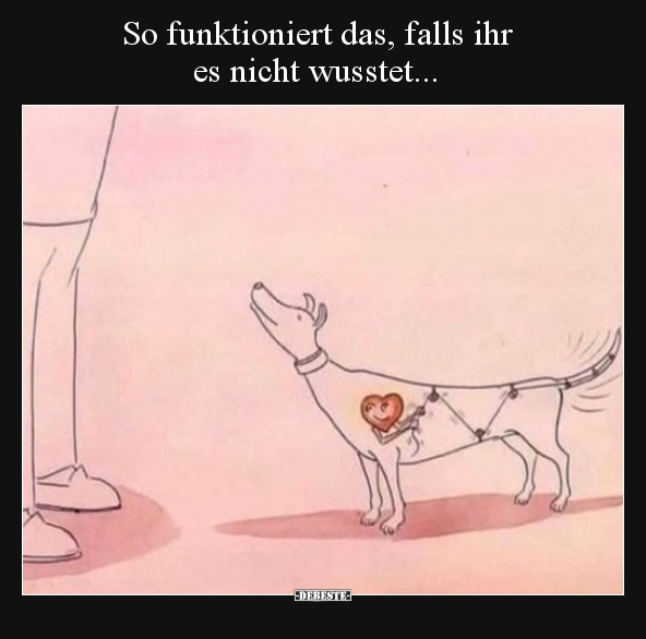 So funktioniert das, falls ihr es nicht wusstet...