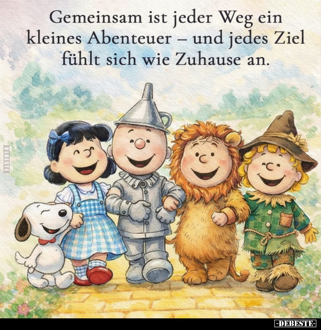 Gemeinsam ist jeder Weg ein kleines Abenteuer – und jedes Ziel fühlt sich wie Zuhause an.