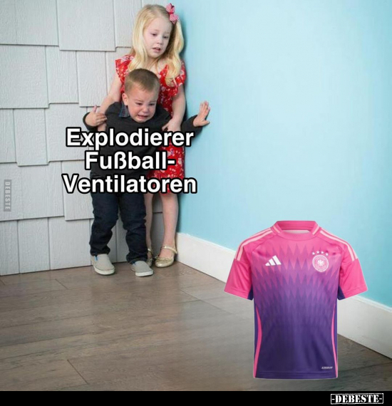 Explodierer Fußball-Ventilatoren.. - Lustige Bilder | DEBESTE.de