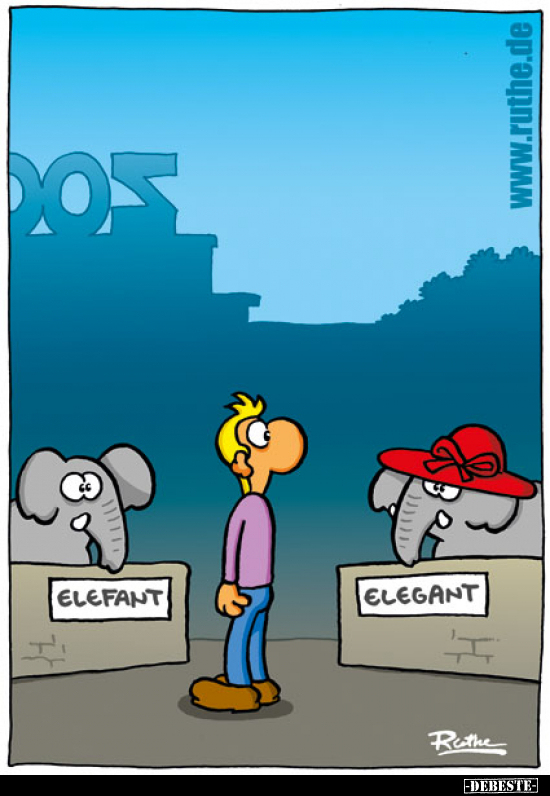 Elefant - Elegant... - Lustige Bilder | DEBESTE.de