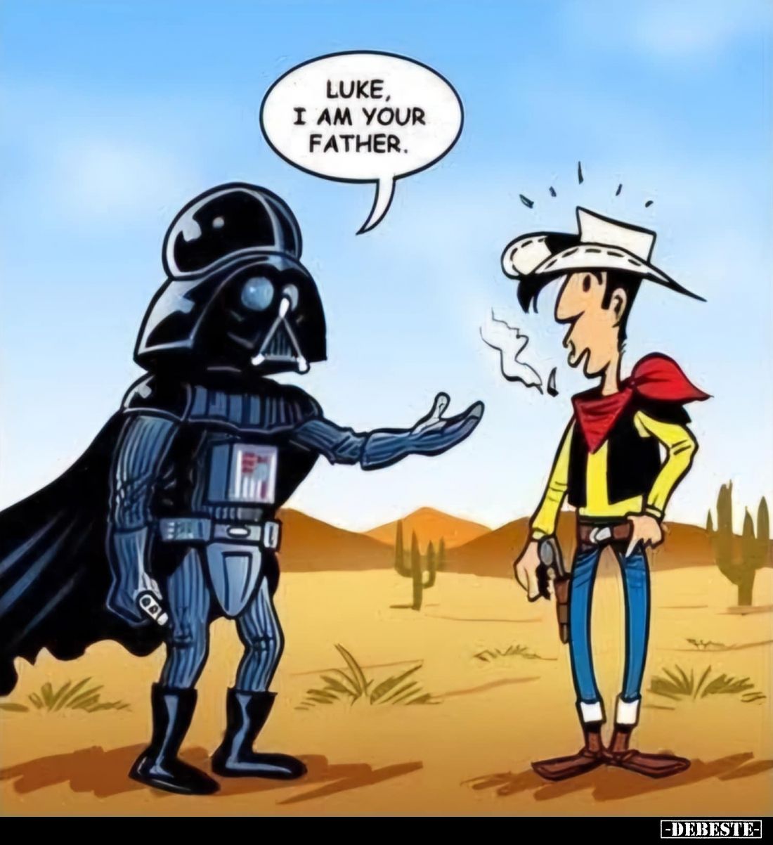 Luke, I'm your father.