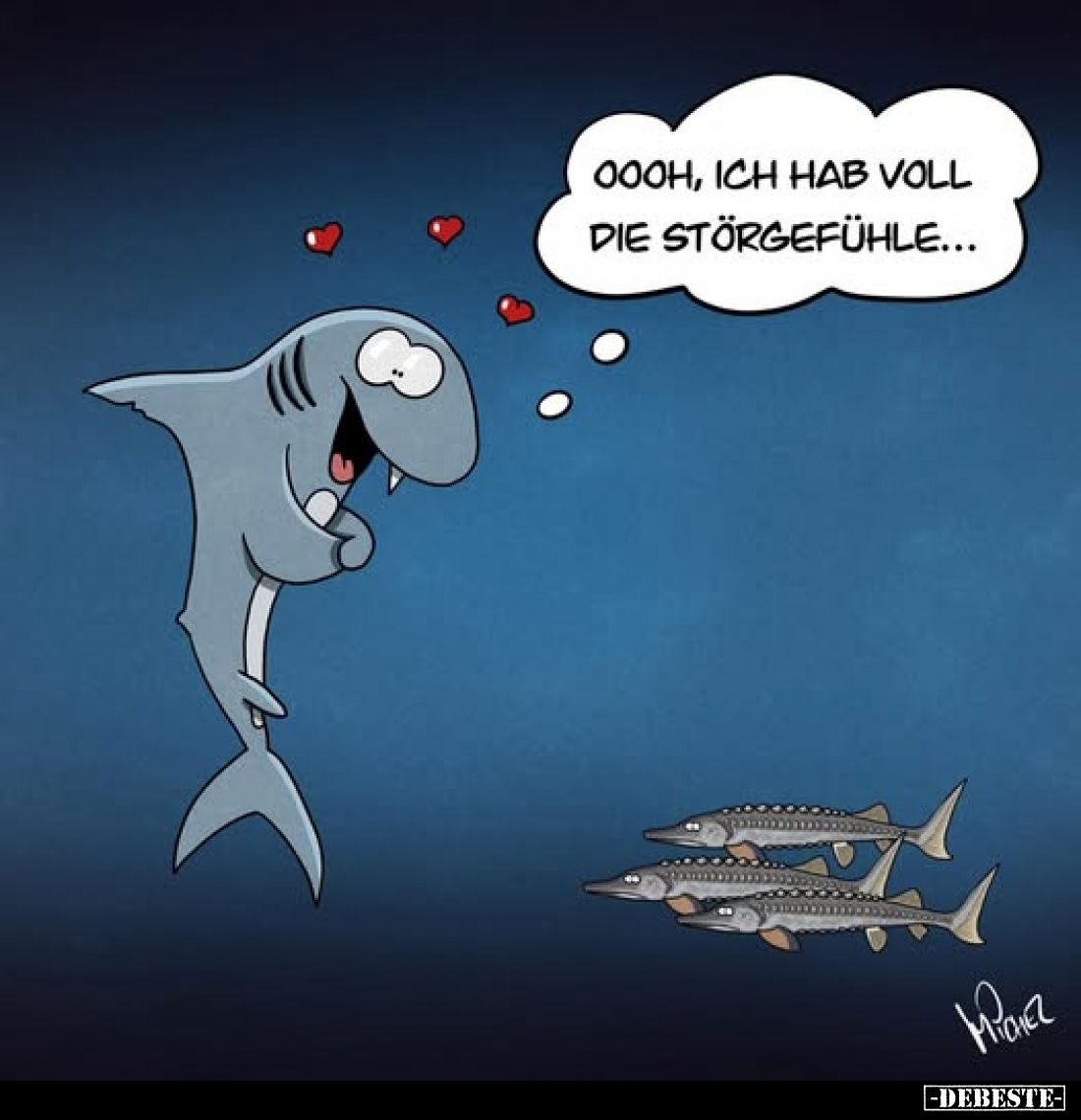 Oooh, ich hab voll die Störgefühle...