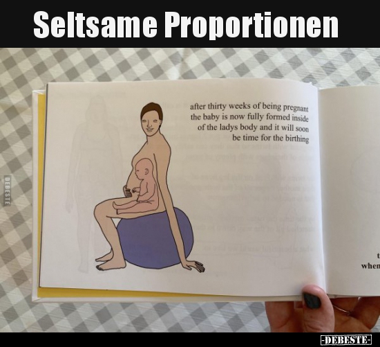 Seltsame Proportionen..