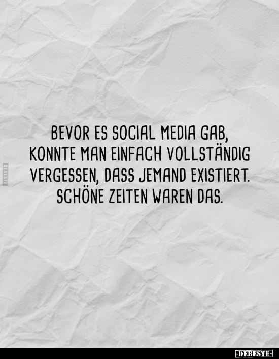 Bevor es Social Media gab.. - Lustige Bilder | DEBESTE.de
