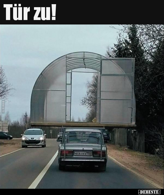 Tür zu!..
