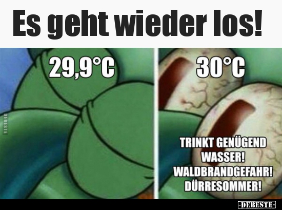 Es geht wieder los!..