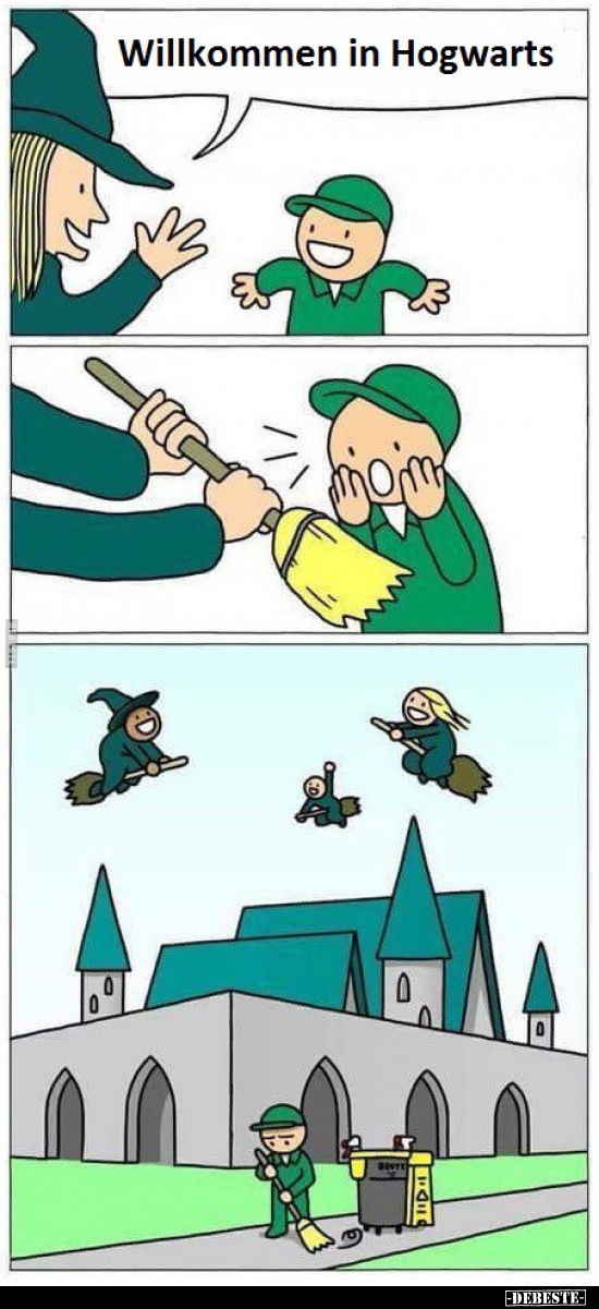 Willkommen in Hogwarts..