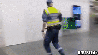 Schwedischer Sicherheitsbeamter löst Streit auf. - Lustige Bilder | DEBESTE.de