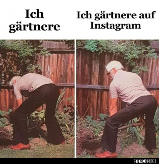 Ich gärtnere - Ich gärtnere auf Instagram.. - Lustige Bilder | DEBESTE.de