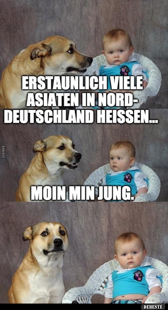 Erstaunlich viele Asiaten in Norddeutschland heißen.. - Lustige Bilder | DEBESTE.de