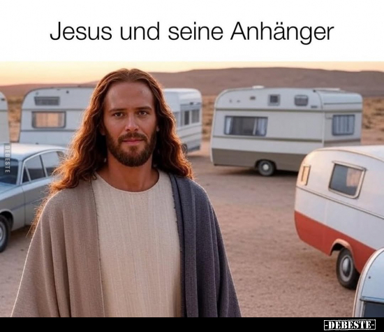 Jesus und seine Anhänger.. - Lustige Bilder | DEBESTE.de