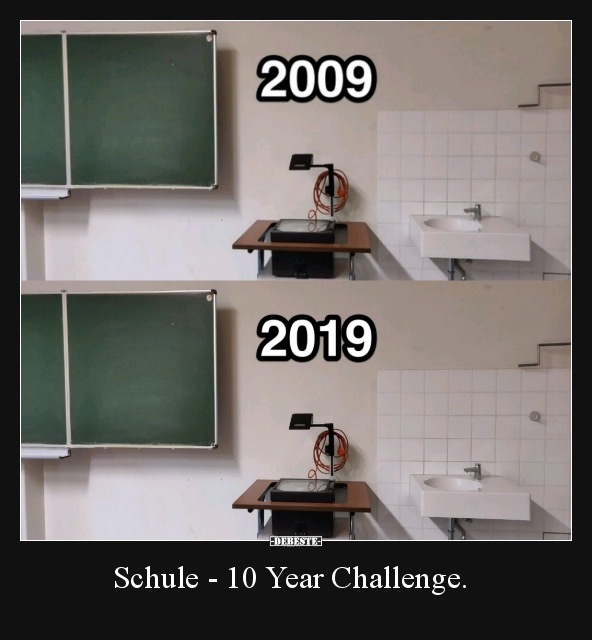 Schule - 10 Year Challenge... - Lustige Bilder | DEBESTE.de